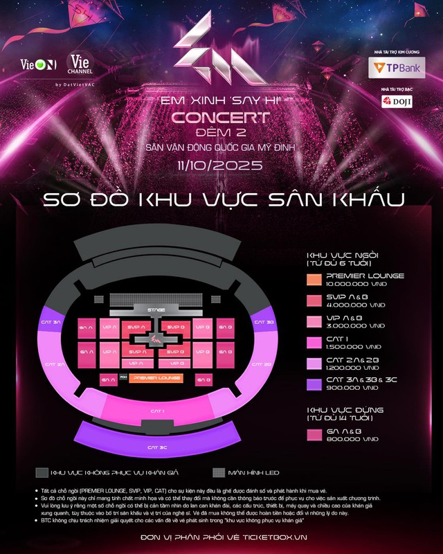 Tình hình bán vé concert Em Xinh ở Mỹ Đình gây lo lắng- Ảnh 6.