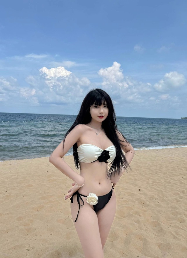 Streamer Hà Phương Boo “hack” nhan sắc nét căng, fan đòi “check var” ngay vì tưởng là AI- Ảnh 6.