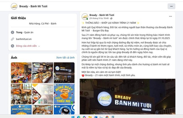 Bác sĩ là chủ thương hiệu bánh mì vừa đóng cửa vĩnh viễn ở TP Hồ Chí Minh sau 21 năm "thống trị"- Ảnh 1.