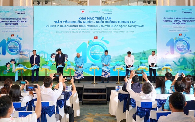 Một thập kỷ Mizuiku và hành trình bảo tồn nguồn nước- Ảnh 1.