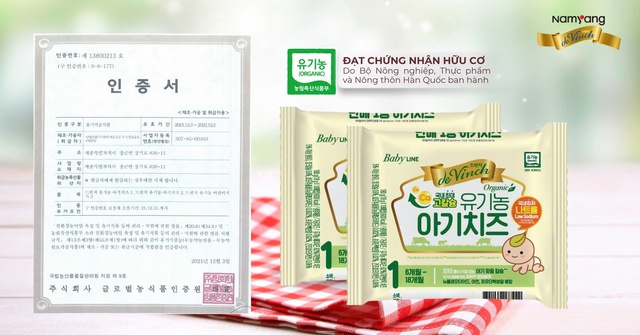 Phô mai hữu cơ tách muối DeVinch Namyang – lựa chọn “vàng” cho giai đoạn ăn dặm đầu đời- Ảnh 3.