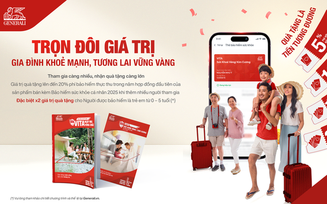 Generali Việt Nam mang đến loạt chương trình ưu đãi tri ân khách hàng ngày 20.10- Ảnh 1.