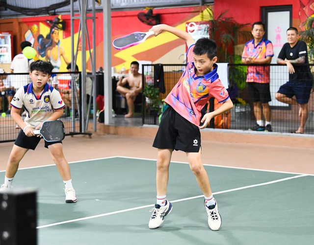 Gặp sao nhí Pickleball 10 tuổi vô địch giải U12, đánh ngang ngửa với người lớn trình 3.0- Ảnh 6.