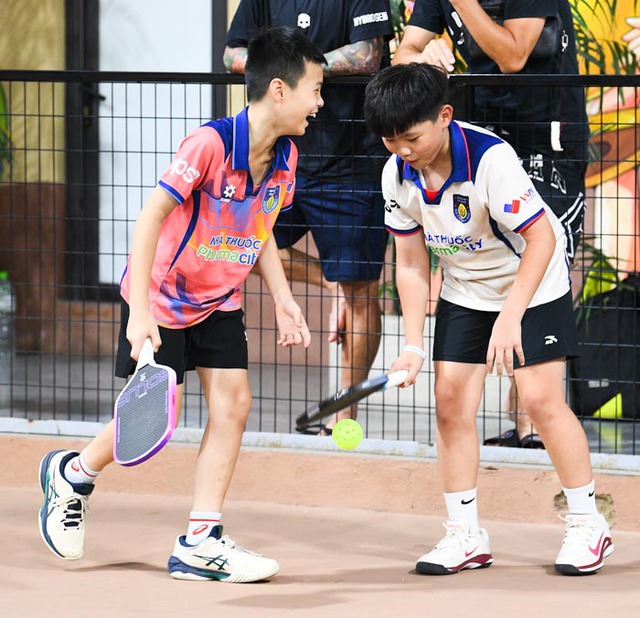 Gặp sao nhí Pickleball 10 tuổi vô địch giải U12, đánh ngang ngửa với người lớn trình 3.0- Ảnh 5.
