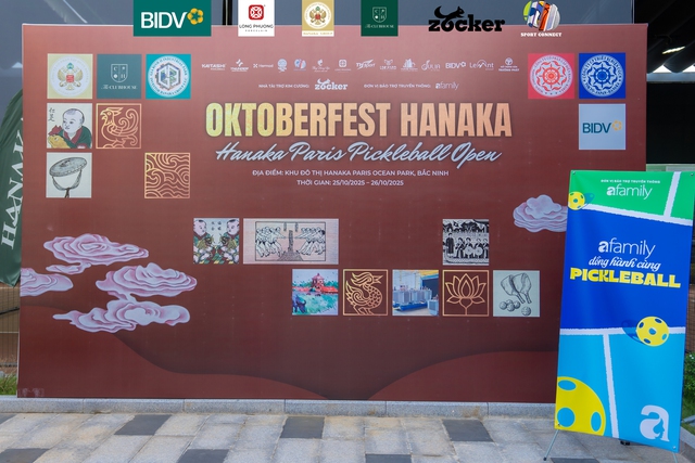 Nhìn lại Pickleball Oktoberfest Hanaka Paris Open 2025: Hành trình thể thao, văn hoá và nhân ái- Ảnh 3.