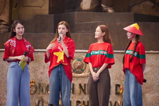 Hoà Minzy, Phạm Quỳnh Anh cùng tham gia buổi lễ trồng cây "Thành phố nở hoa", nhưng spotlight thuộc về 1 Anh Trai- Ảnh 2.