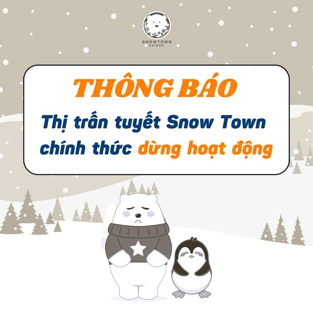 Nơi có tuyết đầu tiên tại TP.HCM dừng hoạt động- Ảnh 1.