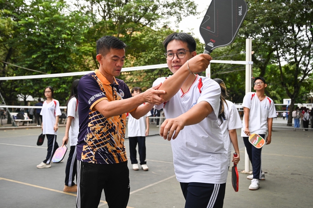 Không đâu sướng bằng ở NEU: Pickleball trở thành môn học thể chất, sinh viên tranh nhau đăng ký- Ảnh 3. Không đâu sướng bằng ở NEU: Pickleball trở thành môn học thể chất, sinh viên tranh nhau đăng ký- Ảnh 3.
