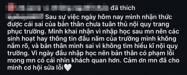 Mặc trang phục "phản cảm" tại trường học, hot TikToker triệu view vội vàng lên tiếng xin lỗi- Ảnh 6.