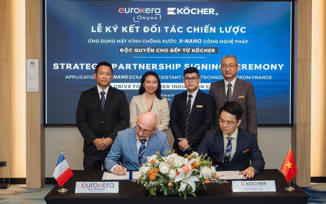 Kocher hợp tác EuroKera, độc quyền mặt kính chống xước X-Nano- Ảnh 1.