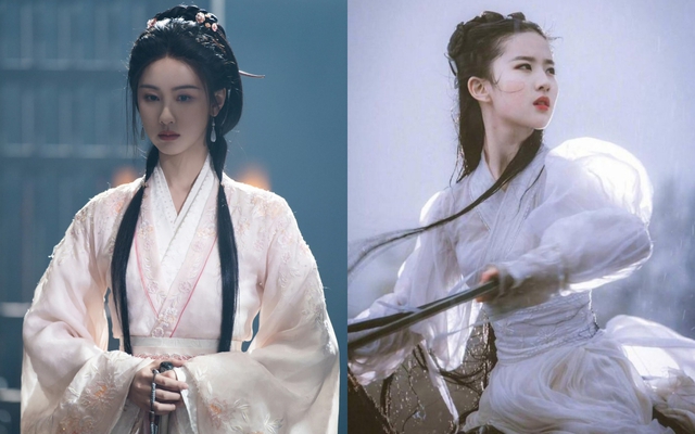 Gương mặt méo mó gây sốc của bản sao Lưu Diệc Phi: Thế này mà đòi là thần tiên tỷ tỷ- Ảnh 2. Gương mặt méo mó gây sốc của bản sao Lưu Diệc Phi: Thế này mà đòi là thần tiên tỷ tỷ- Ảnh 2.