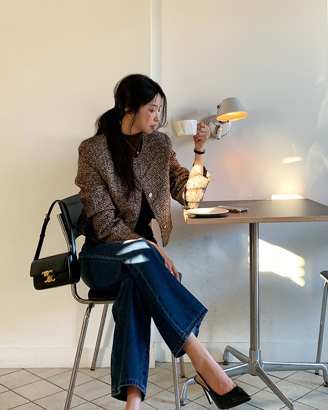 Mặc đẹp mỗi ngày với 10 set đồ màu trung tính- Ảnh 9. Mặc đẹp mỗi ngày với 10 set đồ màu trung tính- Ảnh 9.