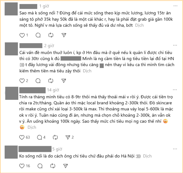 Lương 15 triệu không sống nổi ở Hà Nội?- Ảnh 1. Lương 15 triệu không sống nổi ở Hà Nội?- Ảnh 1.