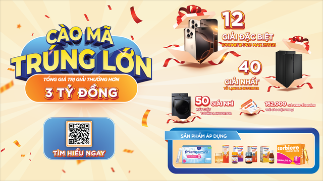 Opella Việt Nam trao giải chương trình "Cào mã trúng lớn - trúng quà cùng Opella" tại TP.HCM- Ảnh 1.