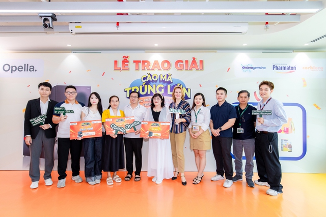 Opella Việt Nam trao giải chương trình "Cào mã trúng lớn - trúng quà cùng Opella" tại TP.HCM- Ảnh 3.
