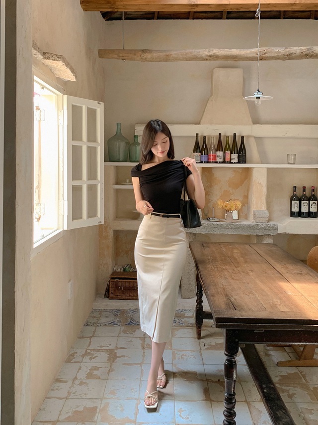 Mẫu chân váy tối giản hot nhất hiện tại, phối kiểu gì cũng sang chảnh xuất sắc- Ảnh 10.