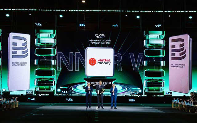Ứng dụng tài chính số của Tập đoàn Viettel được vinh danh tại Better Choice Awards 2025- Ảnh 1.