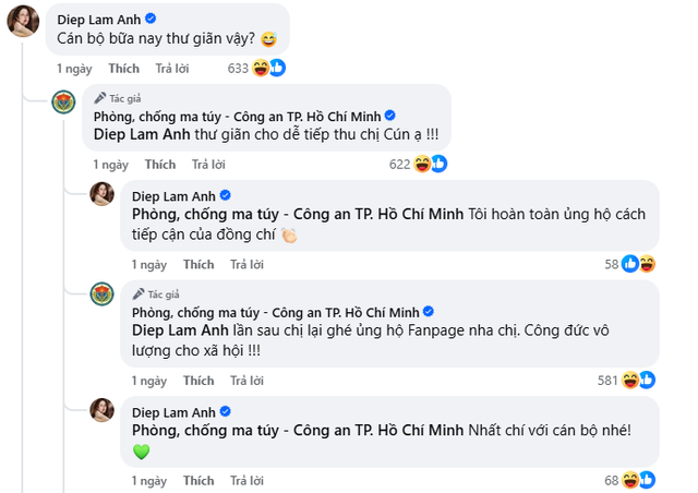 Admin fanpage Phòng, chống ma túy - Công an TP. Hồ Chí Minh là ai mà "quăng miếng" cười mệt, hot quá hot?- Ảnh 2.