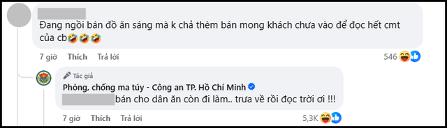 Admin fanpage Phòng, chống ma túy - Công an TP. Hồ Chí Minh là ai mà "quăng miếng" cười mệt, hot quá hot?- Ảnh 7.