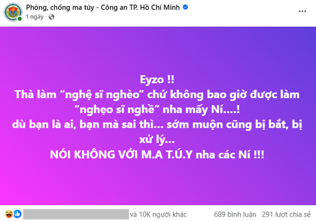 Admin fanpage Phòng, chống ma túy - Công an TP. Hồ Chí Minh là ai mà "quăng miếng" cười mệt, hot quá hot?- Ảnh 11.
