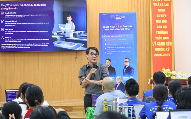 Đưa AI đến gần hơn với giáo viên trên hành trình chuyển đổi số- Ảnh 1.