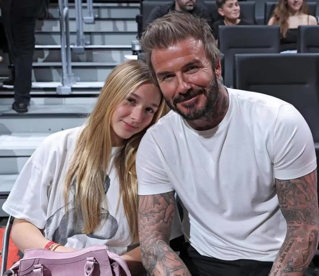 Tiểu thư út Harper khiến David Beckham “tan nát cõi lòng”- Ảnh 2. Tiểu thư út Harper khiến David Beckham “tan nát cõi lòng”- Ảnh 2.