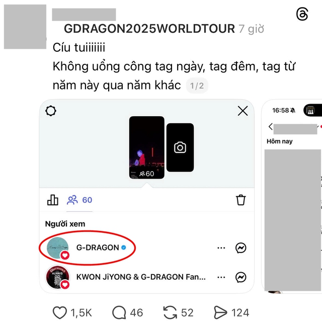 Hội fan Việt "may hơn trúng số" khi được G-DRAGON làm điều này trên MXH- Ảnh 7.