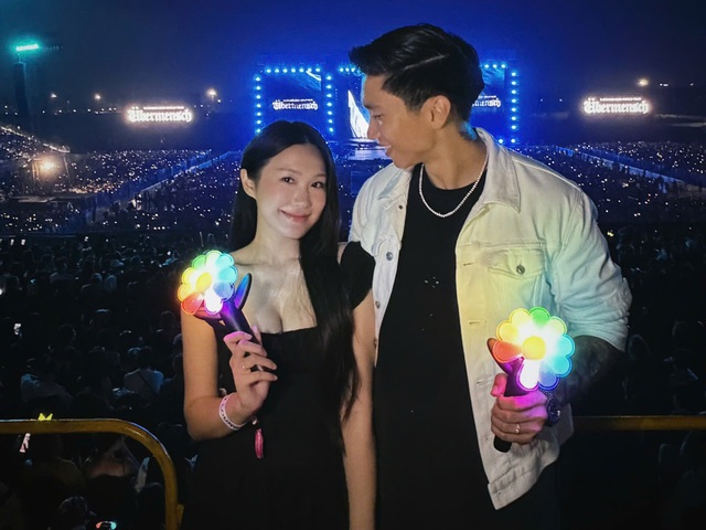 Đoàn Văn Hậu "xả suộc" đi concert G-Dragon nhưng vòng 1 o ép của Doãn Hải My mới chiếm spotlight- Ảnh 2.