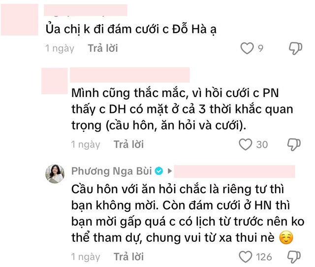 Lý do Á hậu Phương Nga không có mặt trong đám cưới Hoa hậu Đỗ Hà- Ảnh 1.
