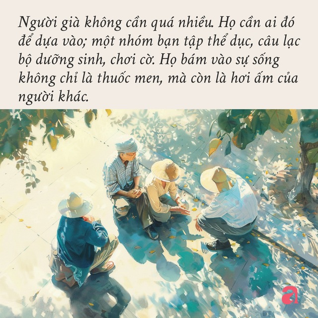 Nỗi sợ lớn nhất của người già không phải là ngày họ phải ra đi, mà là sự cô đơn!- Ảnh 1.