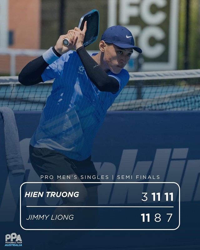 Hậu drama pickleball: Trương Vinh Hiển đối đầu Lý Hoàng Nam ở chung kết PPA Tour Australia- Ảnh 2.