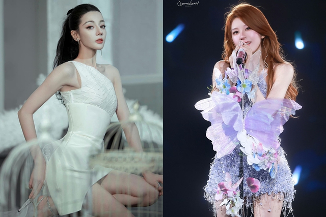 Địch Lệ Nhiệt Ba đang bắt chước Triệu Lộ Tư đấy à?- Ảnh 2.