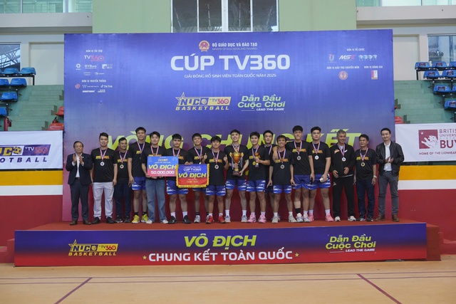 Đại Tôn Đức Thắng và Đại học Đà Nẵng vô địch giải bóng rổ sinh viên toàn quốc- Ảnh 2.