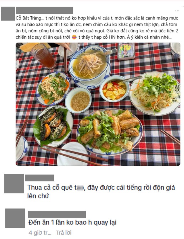 Tranh cãi cỗ Bát Tràng 2,7 triệu/mâm 6 người bị chê đắt: Người từng ăn nói gì?- Ảnh 3. Tranh cãi cỗ Bát Tràng 2,7 triệu/mâm 6 người bị chê đắt: Người từng ăn nói gì?- Ảnh 3.