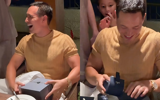 Hà Hồ tặng chồng chiếc đồng hồ Top 3 thế giới, Kim Lý nghẹn ngào- Ảnh 2. Hà Hồ tặng chồng chiếc đồng hồ Top 3 thế giới, Kim Lý nghẹn ngào- Ảnh 2.