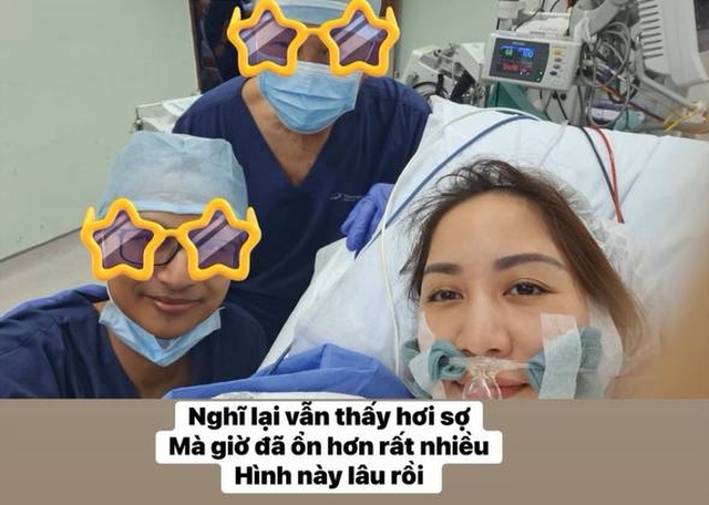 Lộ ảnh hiếm hoi của Khánh Thi trong bệnh viện, xuống sắc khó nhận ra, chính chủ xem lại còn thấy "sợ"- Ảnh 1. Lộ ảnh hiếm hoi của Khánh Thi trong bệnh viện, xuống sắc khó nhận ra, chính chủ xem lại còn thấy "sợ"- Ảnh 1.