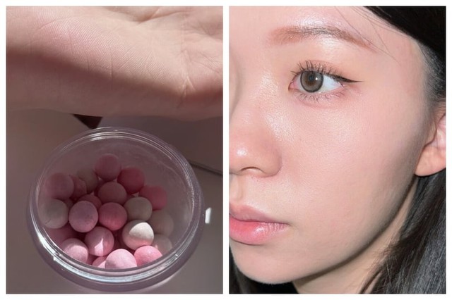 Hot nhất năm nay là trend má hồng kiêm highlighter: Da căng bóng tự nhiên, lên ảnh xinh như công chúa- Ảnh 3. Hot nhất năm nay là trend má hồng kiêm highlighter: Da căng bóng tự nhiên, lên ảnh xinh như công chúa- Ảnh 3.