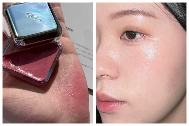 Hot nhất năm nay là trend má hồng kiêm highlighter: Da căng bóng tự nhiên, lên ảnh xinh như công chúa- Ảnh 6. Hot nhất năm nay là trend má hồng kiêm highlighter: Da căng bóng tự nhiên, lên ảnh xinh như công chúa- Ảnh 6.