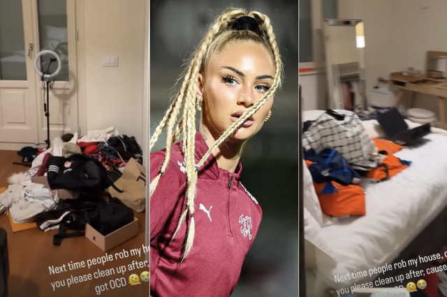 Nữ cầu thủ quyến rũ nhất thế giới bị trộm đột nhập nhà riêng- Ảnh 1. Nữ cầu thủ quyến rũ nhất thế giới bị trộm đột nhập nhà riêng- Ảnh 1.