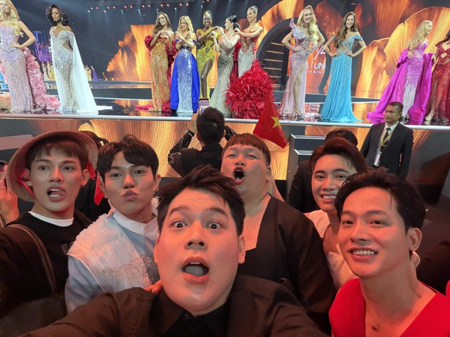 Dàn sao Việt sang Thái ủng hộ Hương Giang: Khí thế hừng hực trước thềm Chung kết Miss Universe!- Ảnh 7.