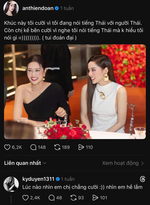 Lộ rồi: Hoa hậu Kỳ Duyên xác nhận mối quan hệ với Thiên Ân chỉ bằng 1 từ cực thân mật!- Ảnh 4.