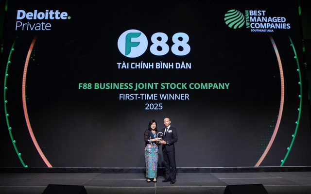 F88 được Deloitte vinh danh “Vietnam Best Managed Companies 2025”- Ảnh 1.
