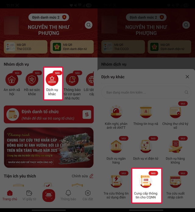 Cách nộp sổ đỏ trên VNeID để "làm sạch" dữ liệu đất đai- Ảnh 2.