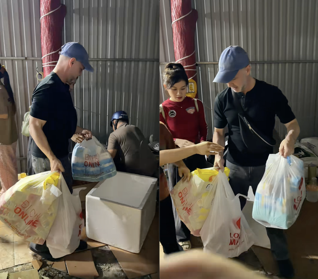 Khách Tây lặng người trước đoàn cứu trợ ở TP.HCM- Ảnh 3.