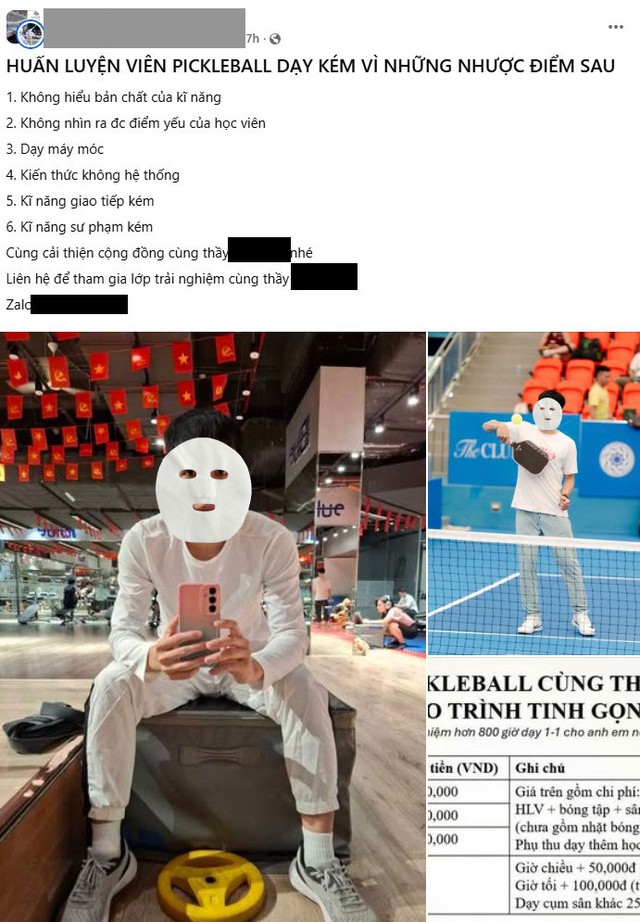 Drama Pickleball: "Thầy dỏm" chỉ ra điểm yếu của các HLV hiện tại, nhận về toàn "lời khen"... mặt dày- Ảnh 1.