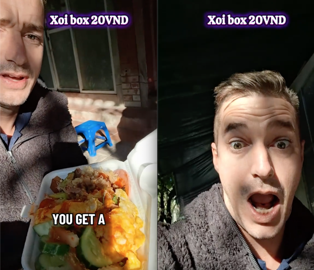 Khách Tây khoe món 20k ở Việt Nam khiến anh mê tít- Ảnh 1.