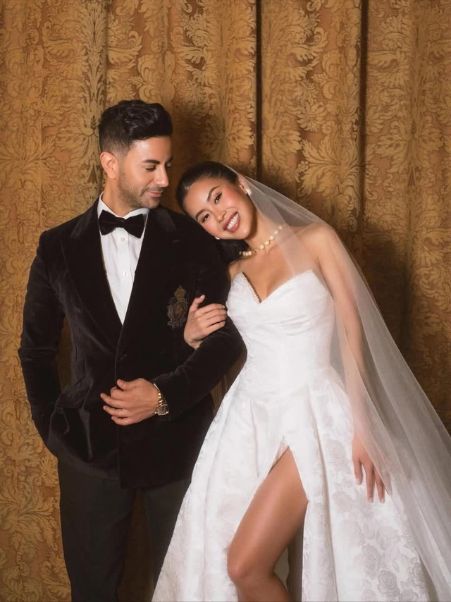 Cùng làm cô dâu nhưng Tiên Nguyễn được nhà tỷ phú "phá lệ" làm 1 điều mà Hà Tăng, Linh Rin bị cấm- Ảnh 3. Cùng làm cô dâu nhưng Tiên Nguyễn được nhà tỷ phú "phá lệ" làm 1 điều mà Hà Tăng, Linh Rin bị cấm- Ảnh 3.