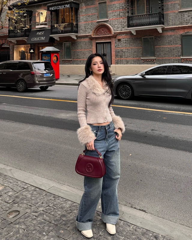 Không thể không mê style mùa đông của Chi Pu- Ảnh 2.