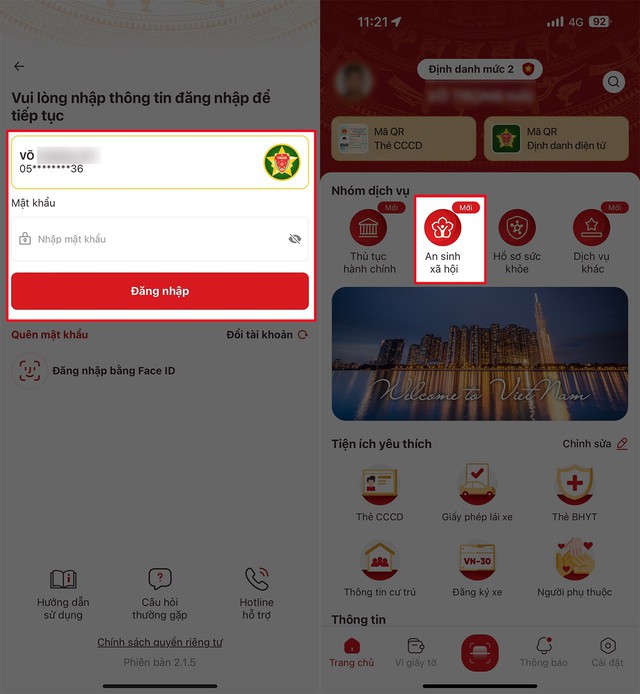 Cách nhận tiền an sinh xã hội trên VNeID, người dân phải biết để đảm bảo quyền lợi - Ảnh 1.