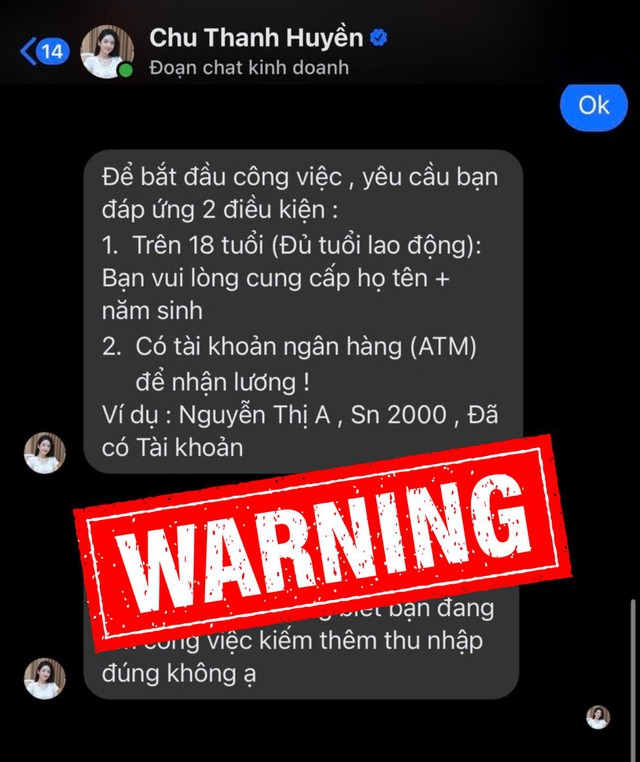 Mọi người chú ý, vợ Quang Hải cảnh báo lừa đảo nghiêm trọng- Ảnh 2.